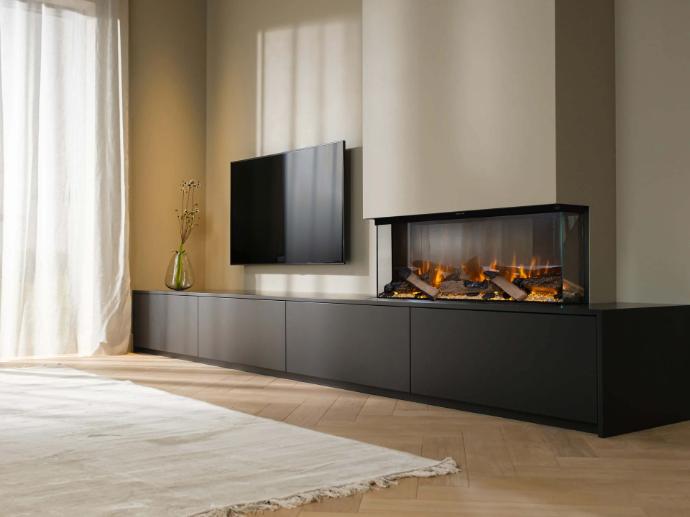Levcio 90 Kamin in mobel