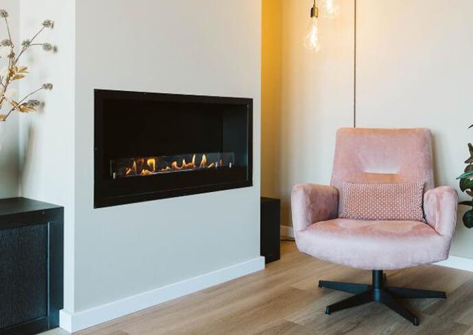 Xaralyn Cinewall met bio-ethanol haard