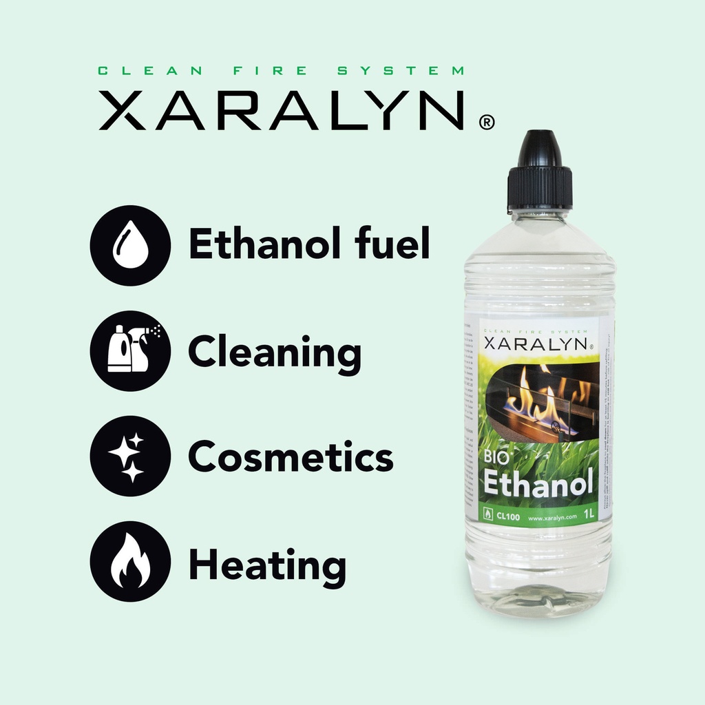 Bio-ethanol CL100 (12X 1 Liter)