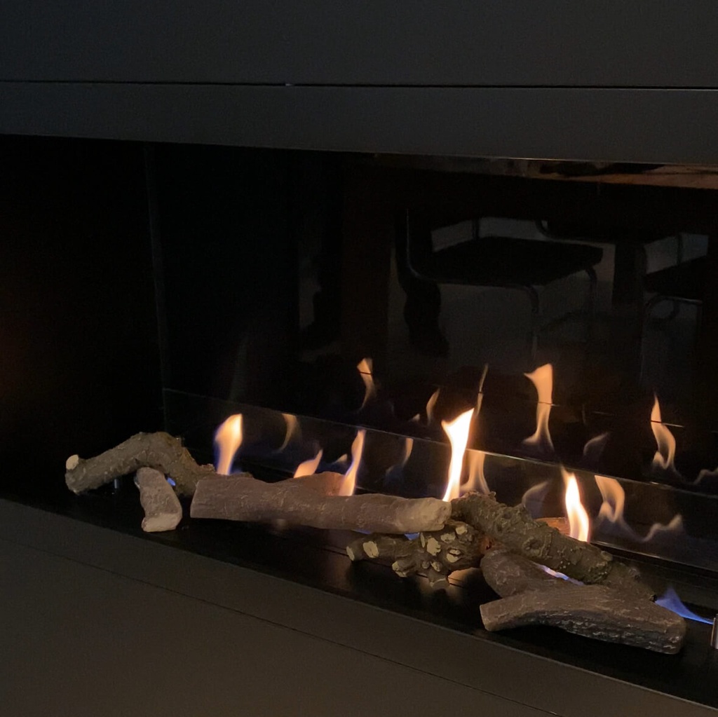 Luxe keramische houtset