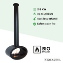 Floh bio-ethanol plafondhaard