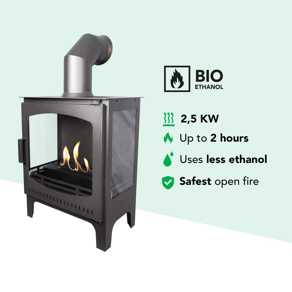 SALE | Stoove vrijstaande bio-ethanol haard