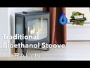 Stoove vrijstaande bio-ethanol haard