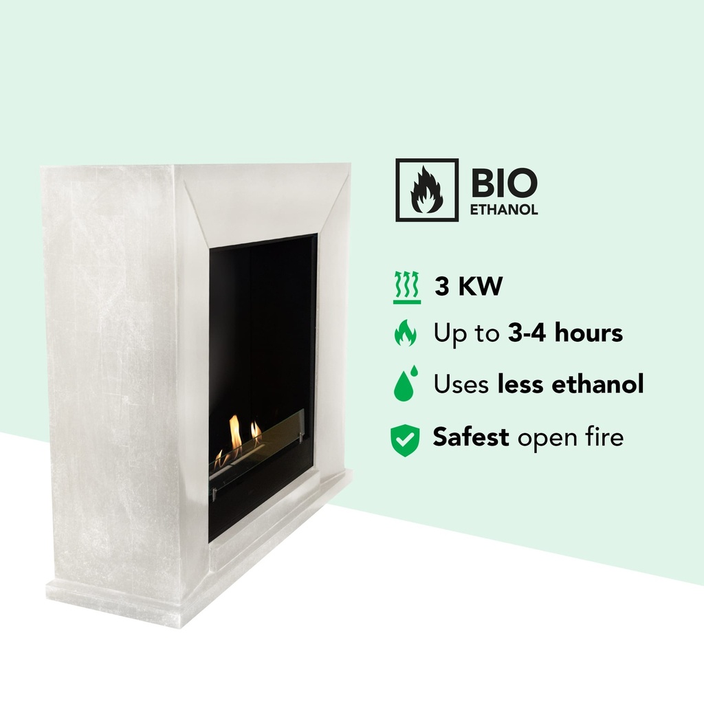 Nero bio-ethanol haard