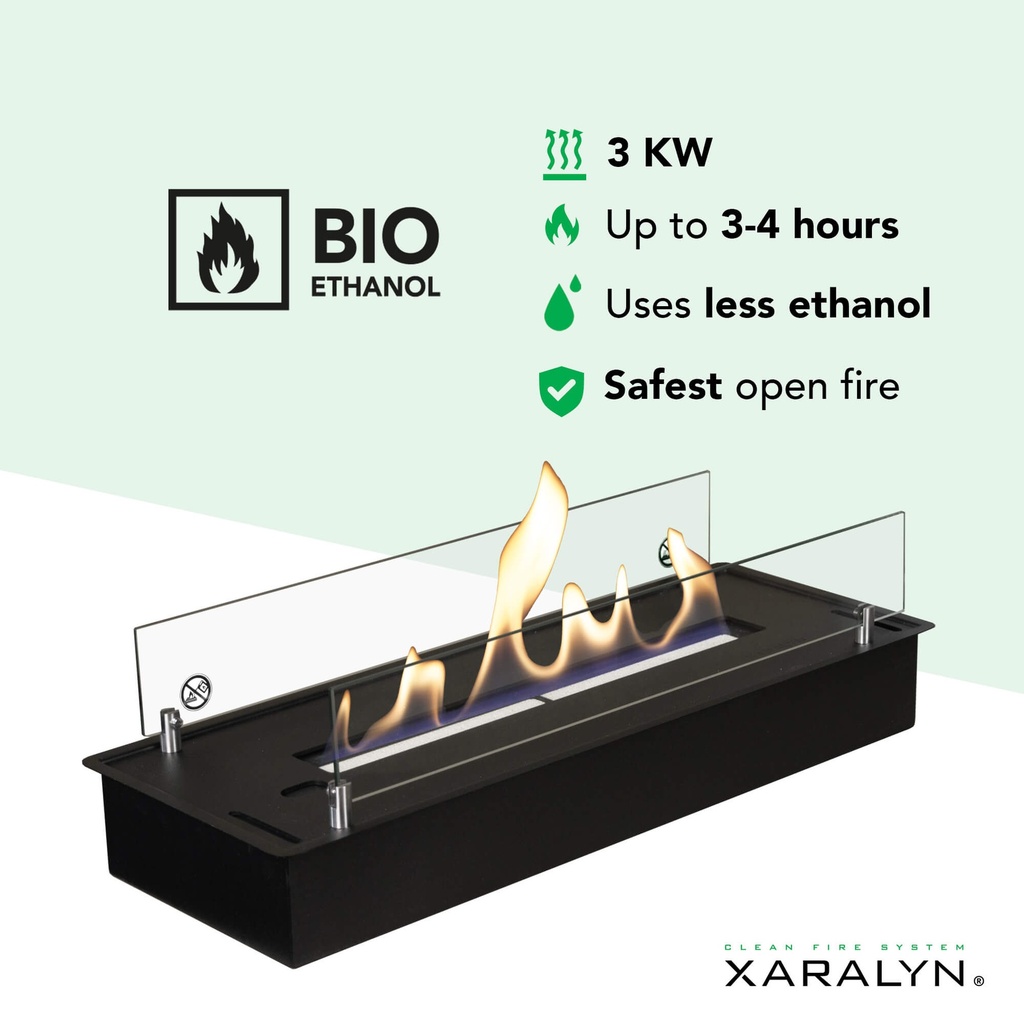 Jörne Compact bio-ethanol wandhaard