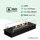 Jörne Compact bio-ethanol wandhaard