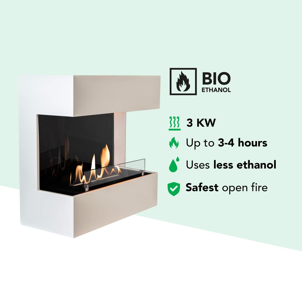 Lucca bio-ethanol wandhaard