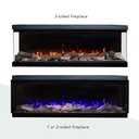 Fogo Forest cinewall inbouwhaard