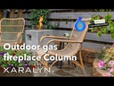 Column 40 Betonlook buitenhaard