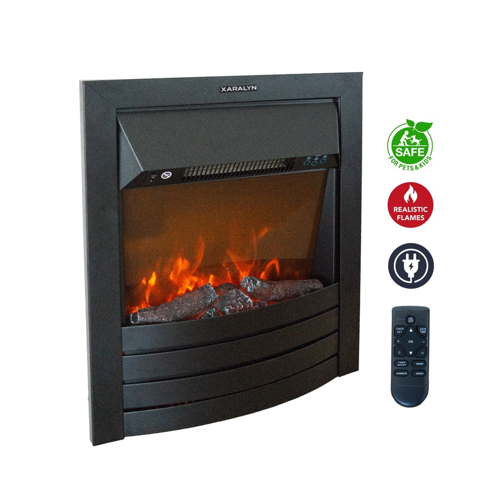 Lagos elektrische LED inbouwhaard