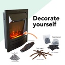 Lagos elektrische LED inbouwhaard