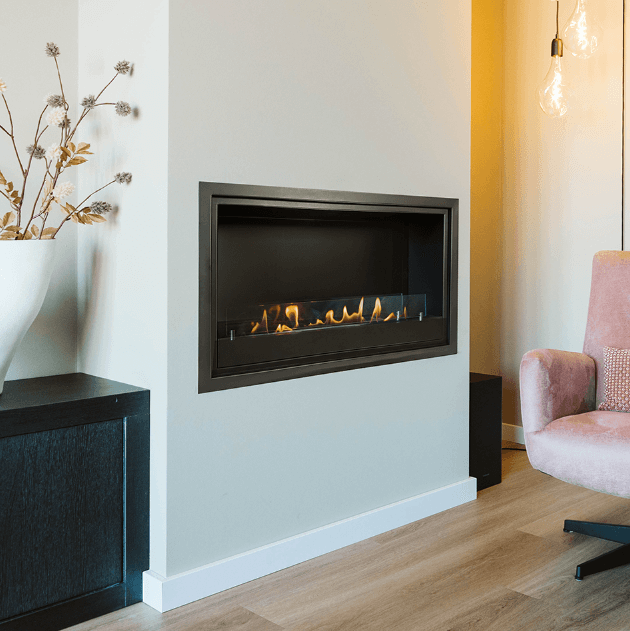 Afwerklijst voor inbouwunit