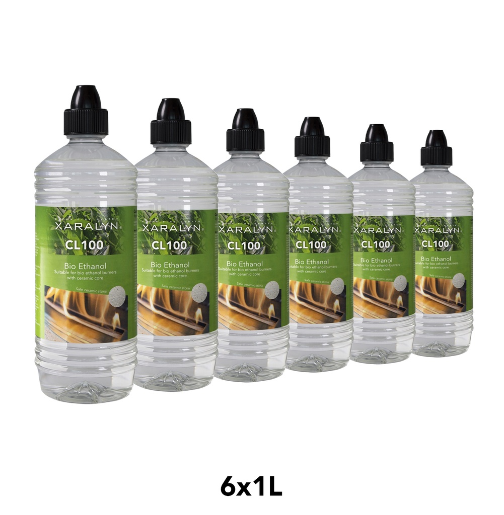 Bio-ethanol CL100 (6 x 1 Liter)