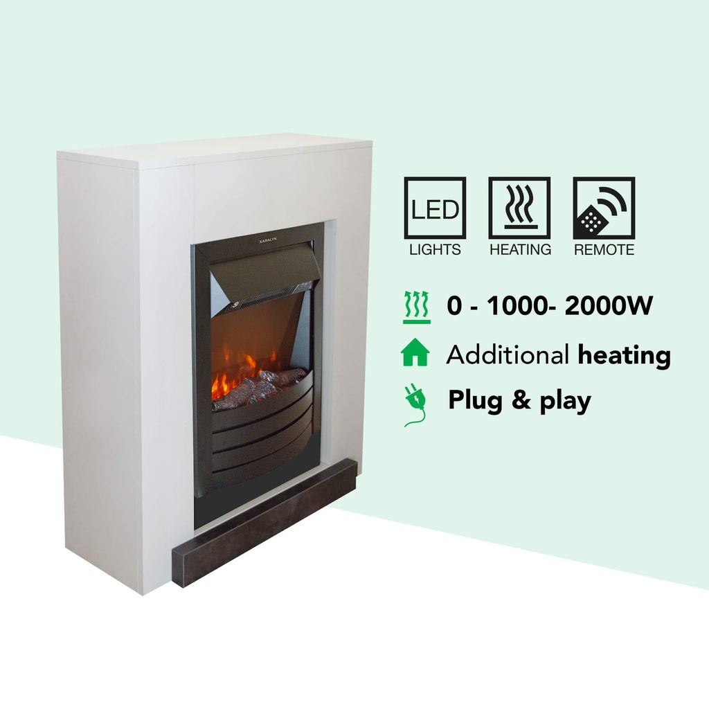 Hamar elektrische open haard