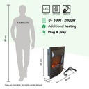 Lagos elektrische LED inbouwhaard  specificaties