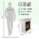 Cadiz elektrische haard specificaties