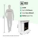 Tuniz bio-ethanol haard specificaties