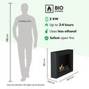 Serra bio-ethanol wandhaard specificaties