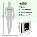 Goya bio-ethanol wandhaard specificaties