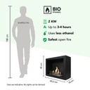 REFURBISHED | Riano bio-ethanol inbouwhaard
