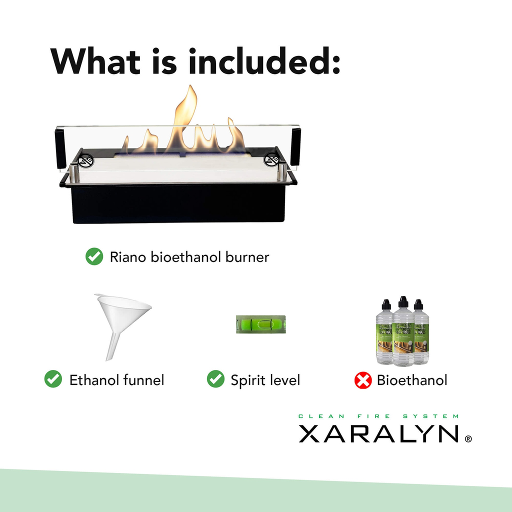 REFURBISHED | Riano bio-ethanol inbouwhaard