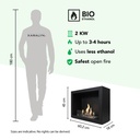 REFURBISHED | Riano bio-ethanol inbouwhaard