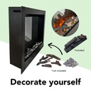 REFURBISHED | Levico 70 elektrische LED inbouwhaard