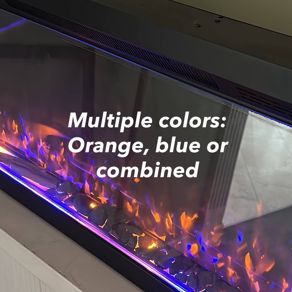 REFURBISHED | SHOWMODEL inbouwhaard 121cm