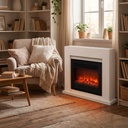 Evita electric fireplace