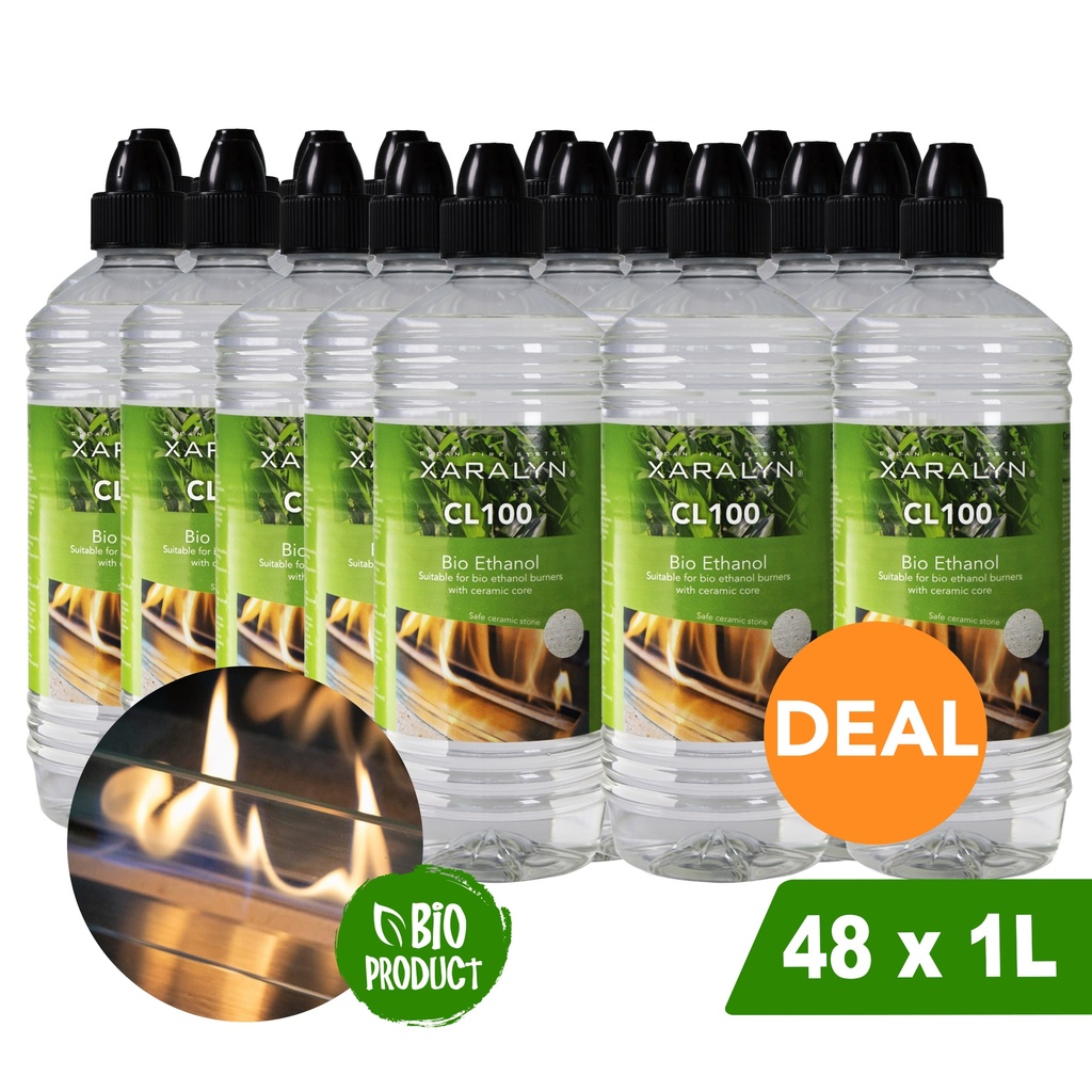 DEAL - Bio-ethanol CL100 (48 X 1 liter)