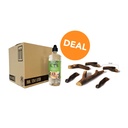 DEAL - Bioethanol CL100 (12X 1 liter)+ ceramic log set