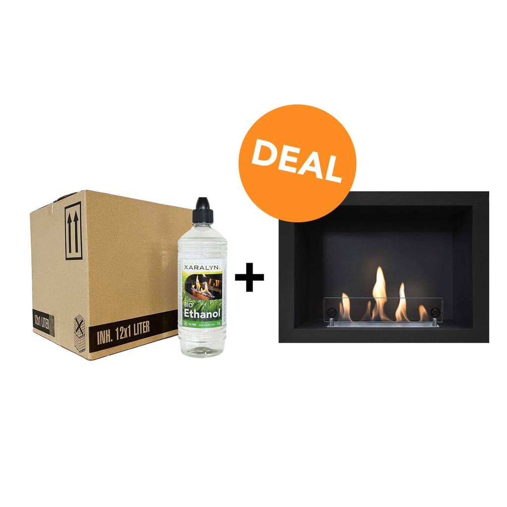 DEAL - Riano + Bioethanol CL100 (12X 1 Liter)