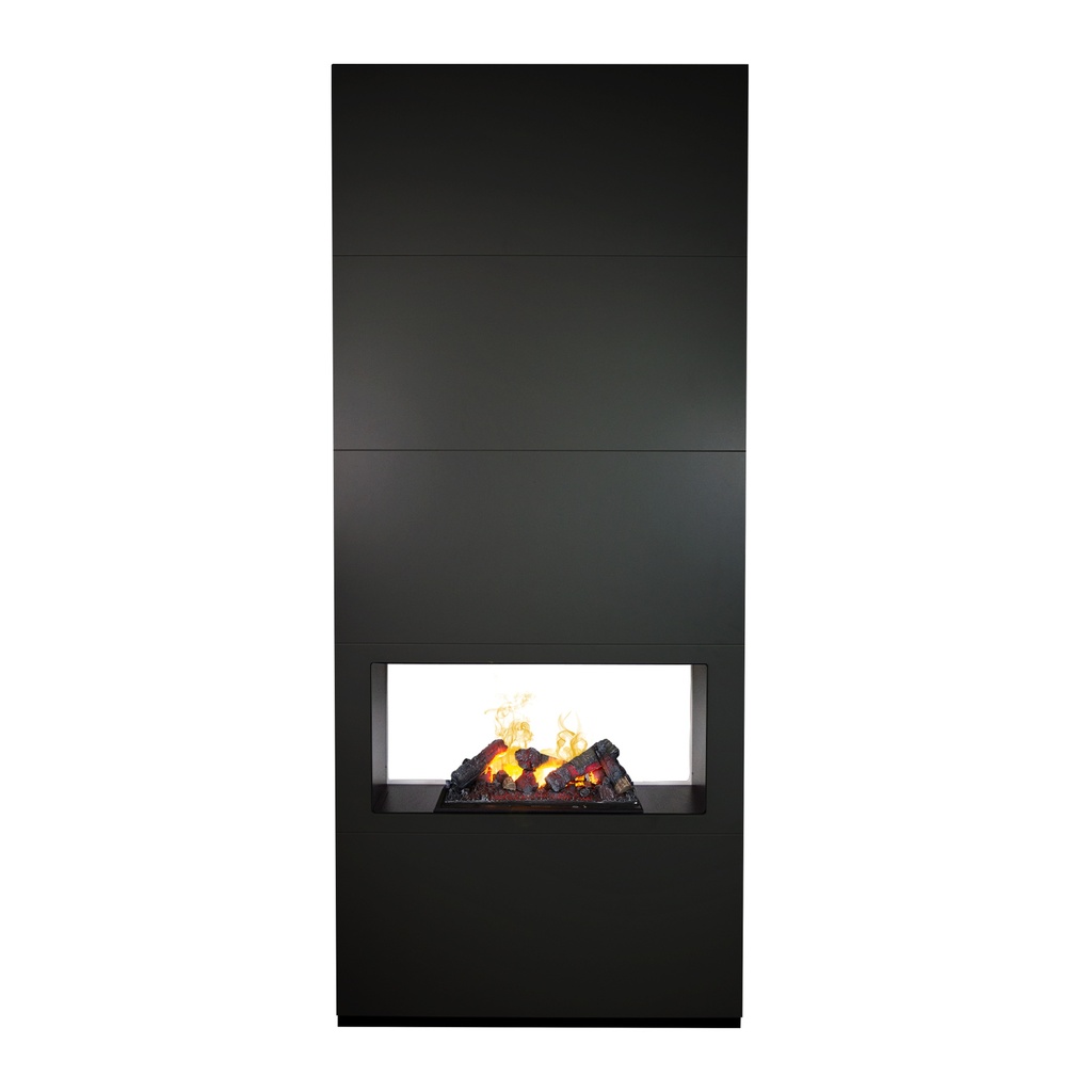 Ambiance elektrische tunnelhaard - roomdivider