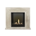 Nero bio-ethanol fireplace