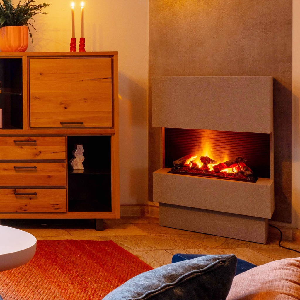 Nuoro electric fireplace