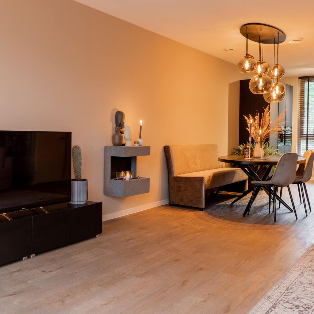 Nova cheminée murale au bioéthanol