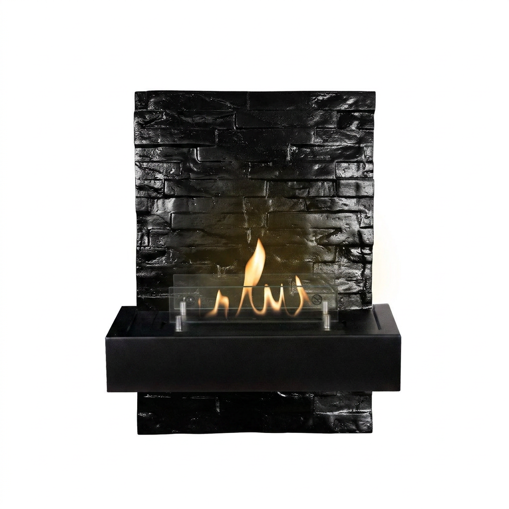 Quero bioethanol wall fireplace