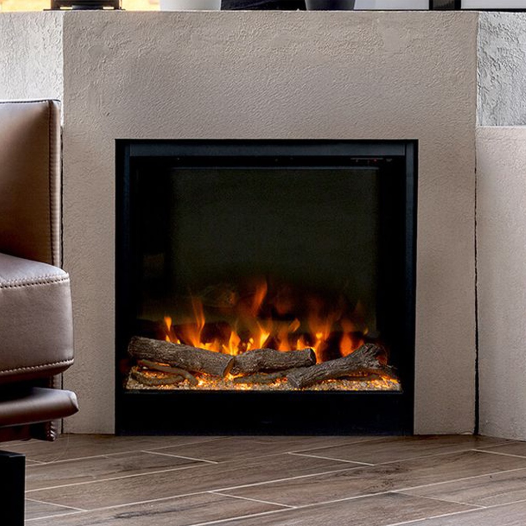 Levico 70 electric LED built-in fireplace