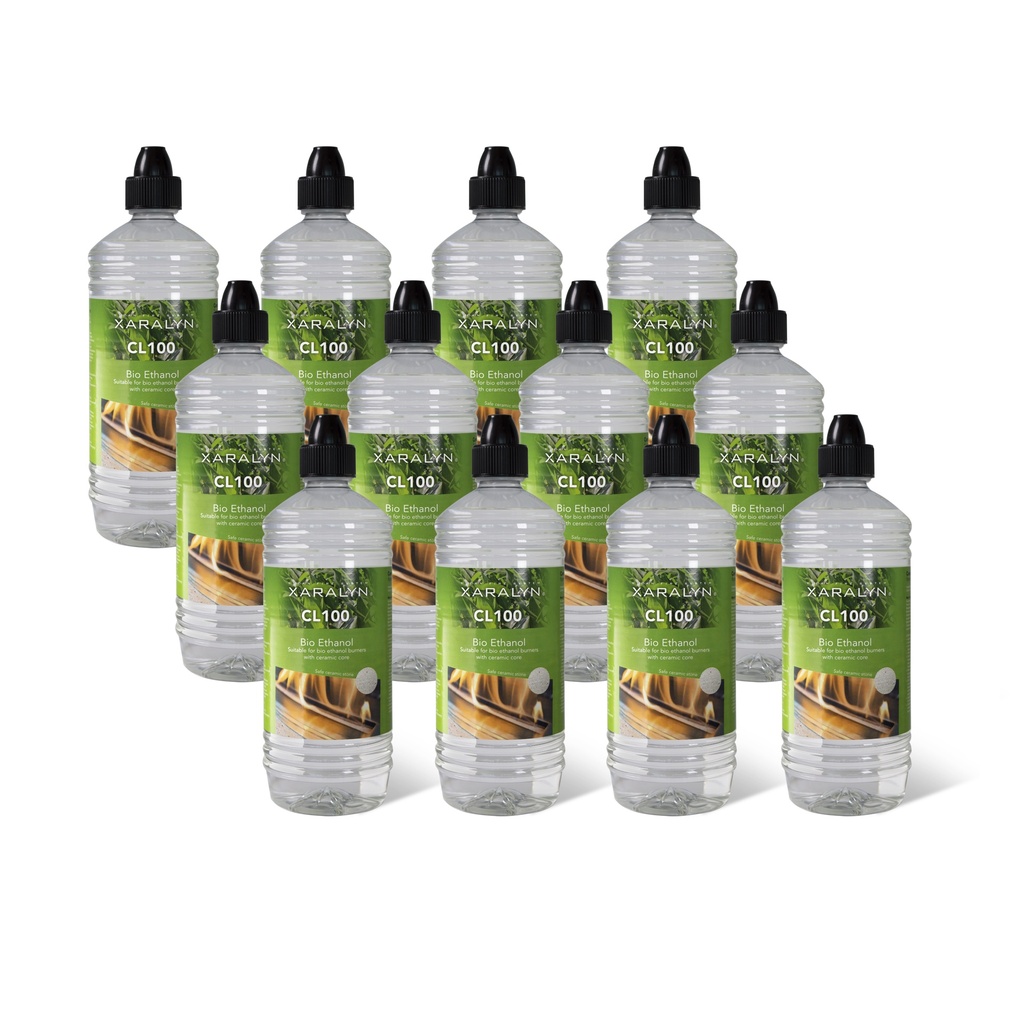 Bioéthanol CL100 (12 X 1 Litre)