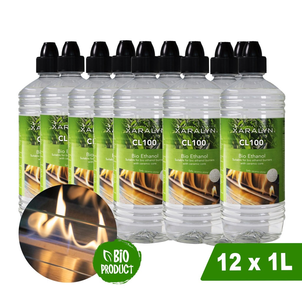 Bio-ethanol CL100 (12 x 1 Liter)