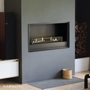 Built-in unit XL bioethanol built-in fireplace