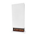 Disegno XL 3-sided electric LED wall fireplace