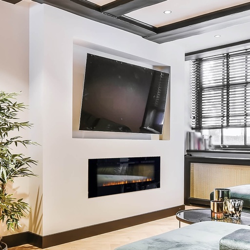 [8717853928109] Trivero 130 cinewall built-in fireplace