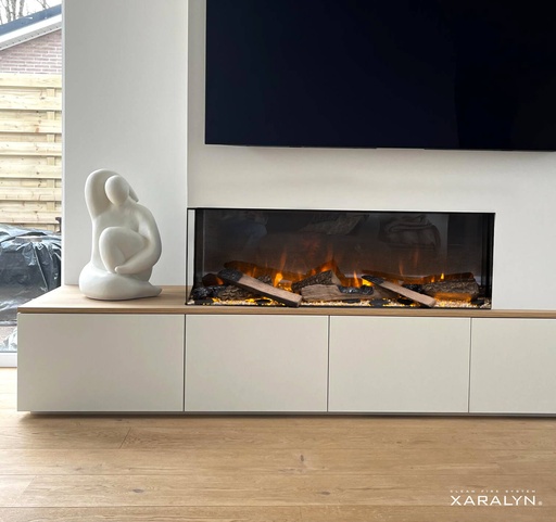 Levico 120 elektrische LED inbouwhaard