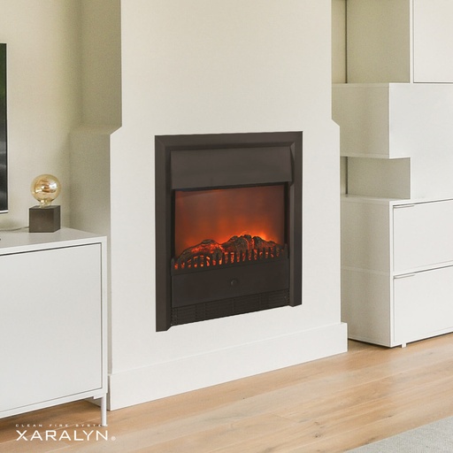 Lagos built-in fireplace