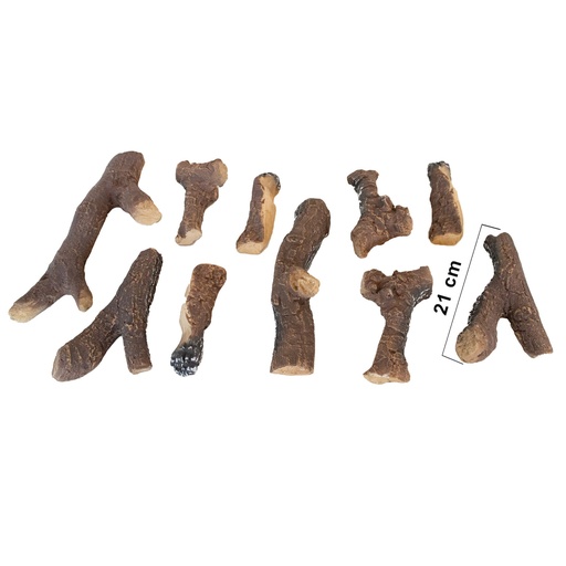 [8717853926556] Keramischer Holzset (10-teilig)