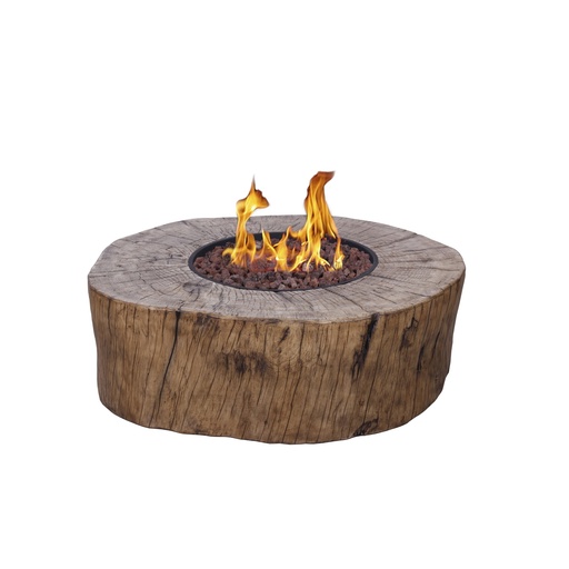 Tree outdoor fireplace