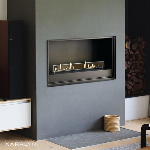 [Inbouw unit XL + 8014LB] Built-in unit XL bioethanol built-in fireplace