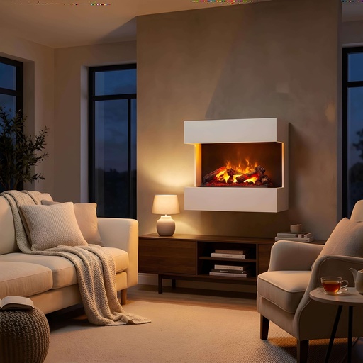 [8717853921155] Lucca Elektro-Wandkamin