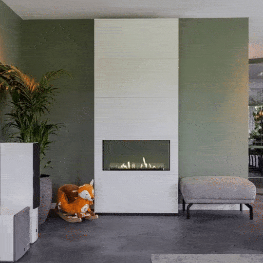 Ambiance bioethanol tunnel fireplace
